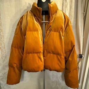Fabletics Golden Puffer Jacket